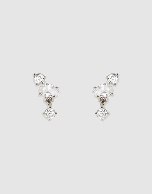 By Charlotte - No Rain, No Flowers Stud Earrings