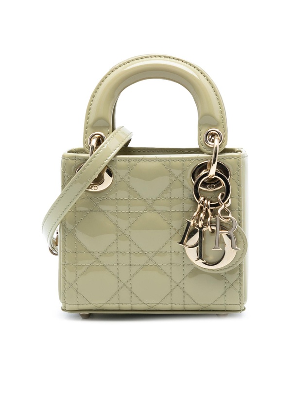 Pre-Loved by Azura Reborn - Pre-Loved Micro Patent Cannage Lady Dior