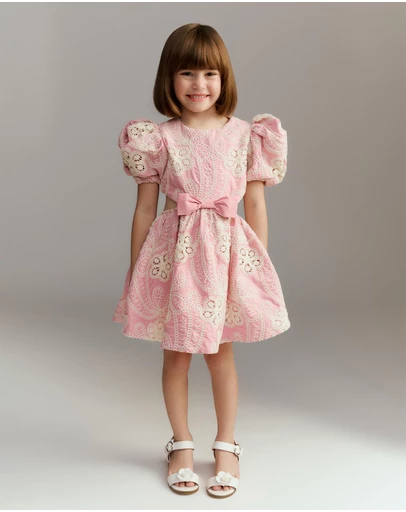 Bardot Junior - Bella Stripe Mini Dress - Kids-Teens