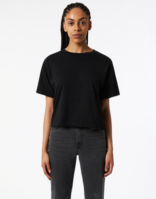 American Apparel - Women's Fine Jersey Boxy T-Shirt