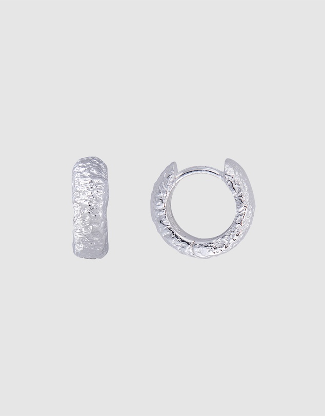 FAIRLEY - Antique Silver Huggies