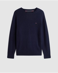 Tommy Hilfiger - Pure Wool Crew Neck Jumper