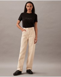 Calvin Klein Jeans - High Rise Loose Jeans