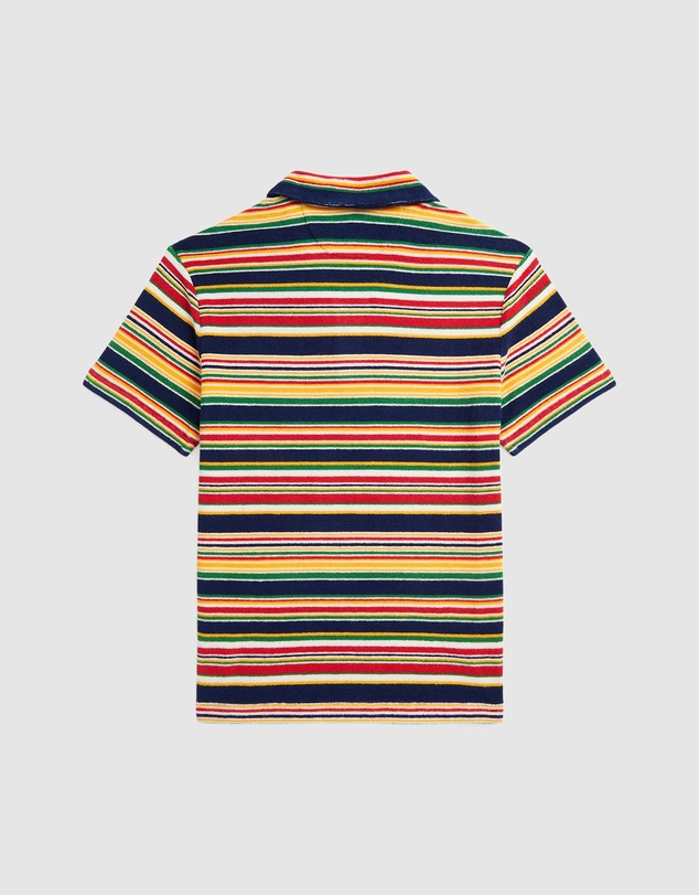 Polo Ralph Lauren - Striped Cotton Terry Polo Shirt - Teens