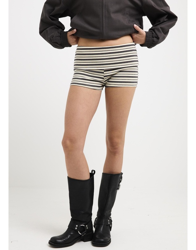Insight - Danni Stripe Folded Shorts