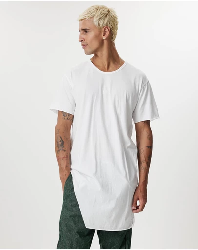 Surrounded By Ghosts - The Coltan Asymmetrical Cotton Tail T-Shirt