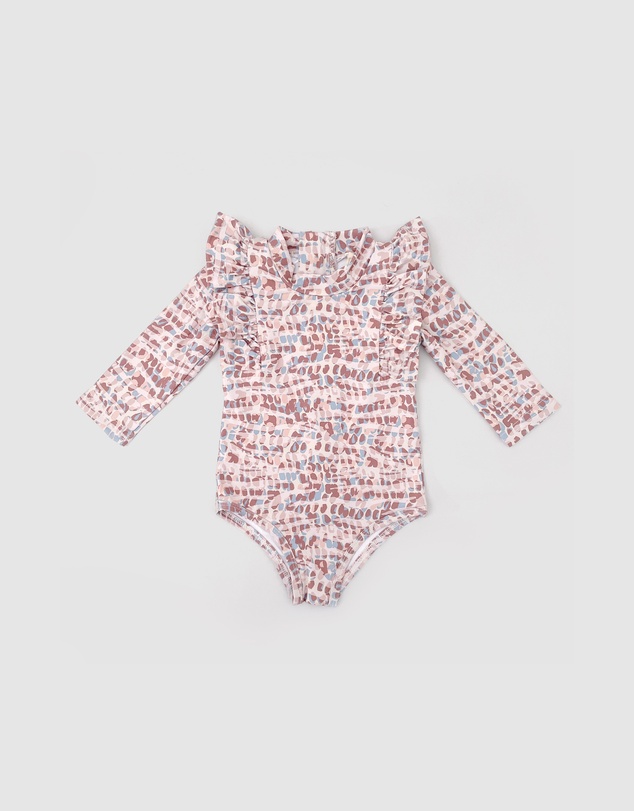 WITH LOVE FOR KIDS - Shimmy Long Sleeve Swimmers - Babies - Kids