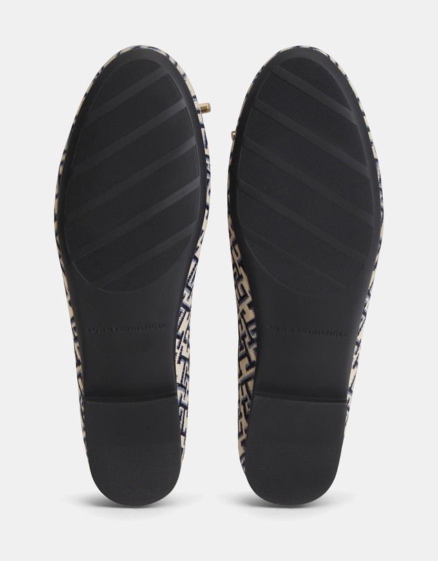 Tommy Hilfiger - Martina Charm Jacquard Ballerina Flats - Women's