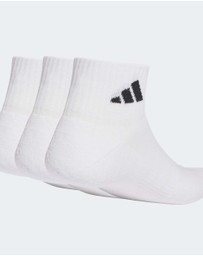 adidas Performance - CUSHIONED SPORTSWEAR ANKLE SOCKS 3 PAIR PACK Unisex