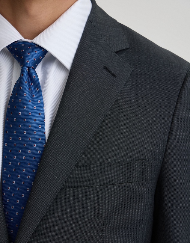 Oxford - Byron 1/2 Canvas Wool Suit Jacket