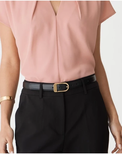 Forcast - Rue Leather Belt