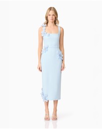 Elliatt - Chantelle Midi Dress in Blue
