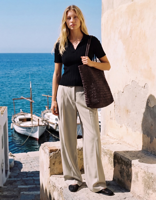 The Fated - Miles Collared Knit Top