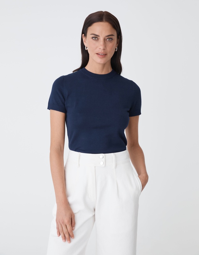 Forcast - Catherine Short Sleeve Knit
