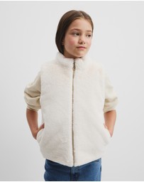 Country Road - Reverse Faux Fur Vest