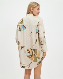 Grace Willow - Jasmine Silk Shirt Dress
