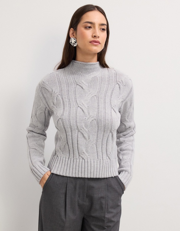 The Fated - Nickson Cable Knit Jumper
