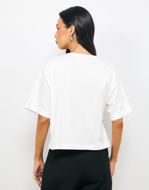 AERE - Cotton Tie T-Shirt