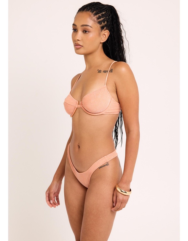 Insight - Lurex Cheeky Bikini Set