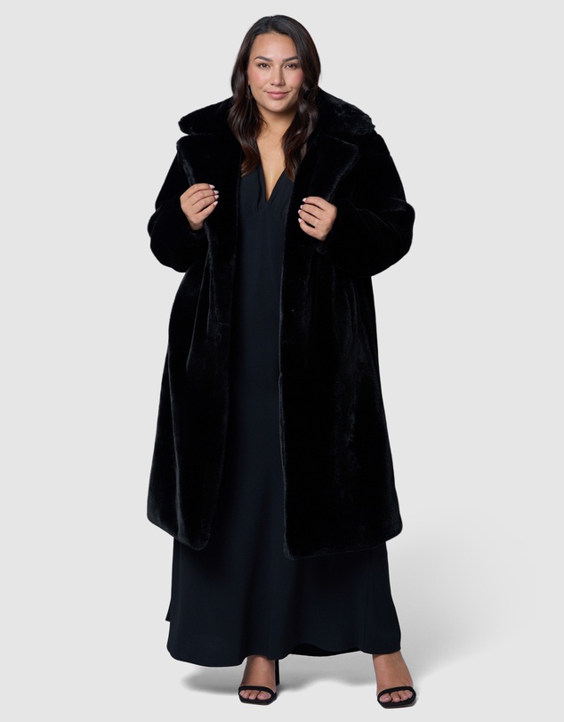 Pink Dusk by Curve Project - Infamous Fur Coat