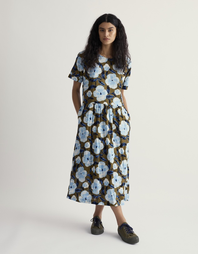 Seasalt - Seasalt Cornwall Green Brouse Dress