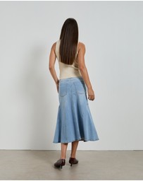 DRICOPER DENIM - Abby Flare Skirt