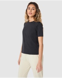 ASICS - Refined Texture Short Sleeved Top - Women's
