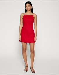 Lover - Josephine Linen Mini Dress