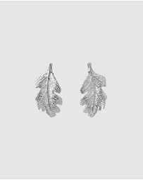 Karen Walker - Leaf Studs