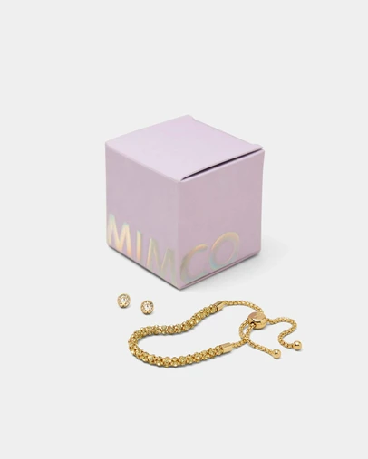MIMCO - Dazzle Bracelet And Encanto Studs In A Gift Box