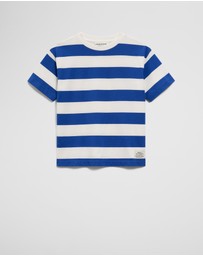 Country Road - Oversized Stripe Short Sleeve T-shirt