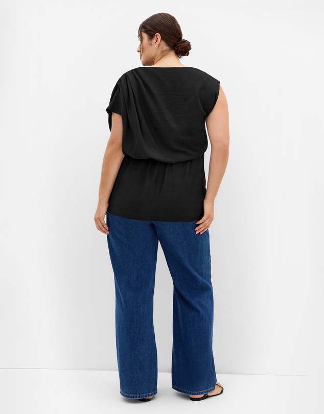 City Chic - Ariel Asymmetrical Top