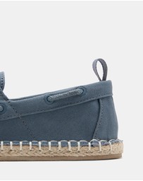 M.N.G - Esparto Boat Shoes - Teens