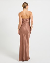 Pasduchas - Quinn Strapless Maxi Dress