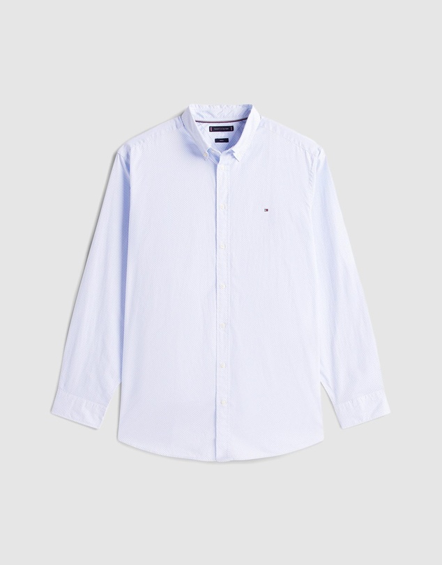 Tommy Hilfiger - Poplin Micro Print Shirt