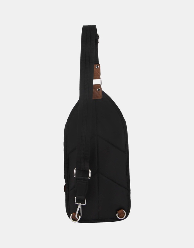 Pierre Cardin - Pierre Cardin Nylon Anti-Theft Cross Body Bag