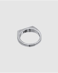 Haze & Glory - ICONIC EXCLUSIVE - Ring Men Rough Bar 925 Sterling Silver