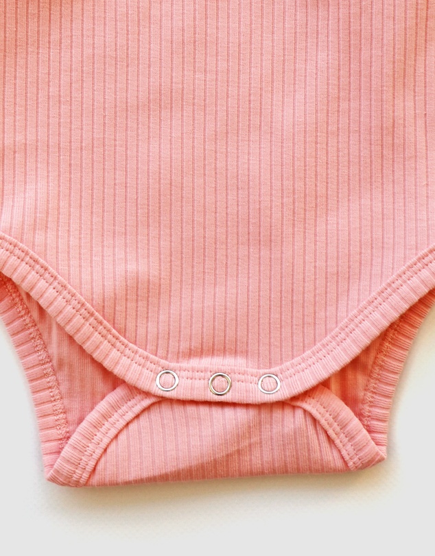 WITH LOVE FOR KIDS - Shimmy Wide Rib Tank Onesie - Babies