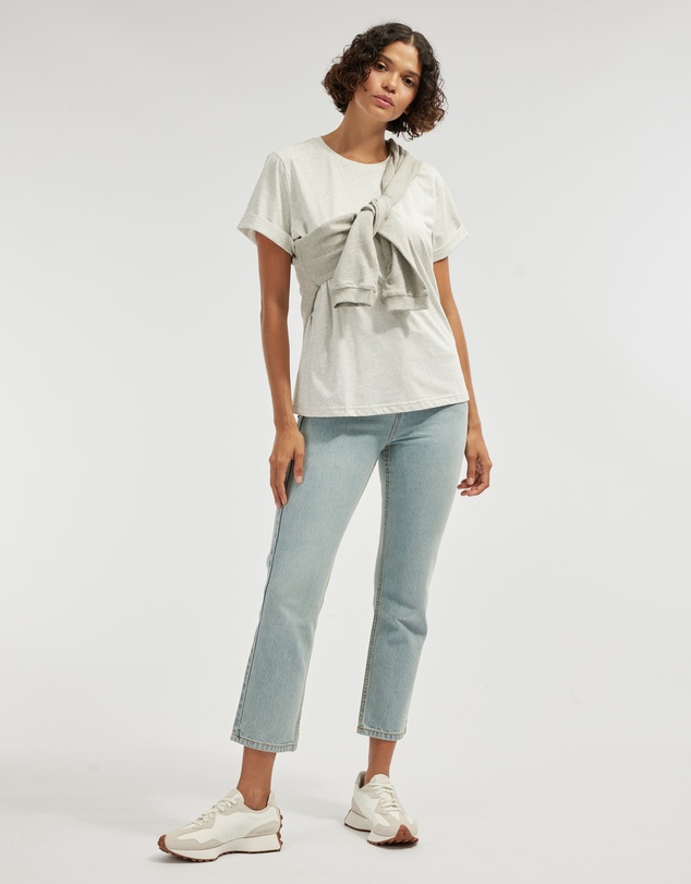 Amelius - Cruz Rolled Sleeve Tee