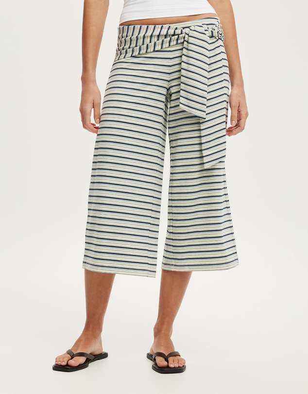 Cotton On - Honey Tie Capri Pant