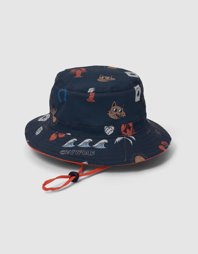 Crywolf - REVERSIBLE BUCKET HAT Lucky Days