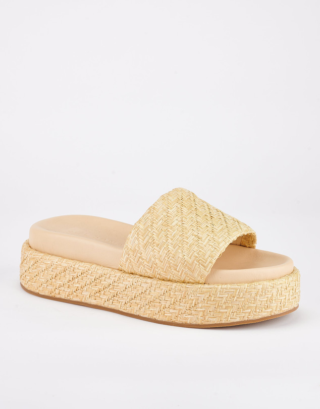 Sol Sana - DUSTIN FLATFORM NATURAL RAFFIA