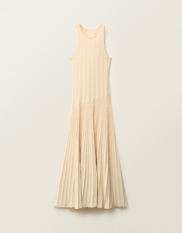 M.N.G - Piano Pleated Knitted Dress