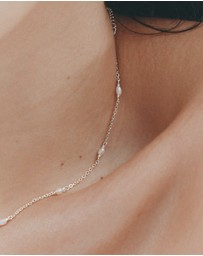 SAINT VALENTINE - Something Blue Necklace - Silver