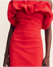 Shona Joy - Campbell Strapless Bubble Mini Dress