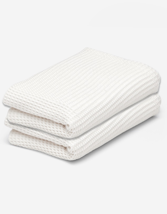 Ettitude - Waffle Bath Sheets