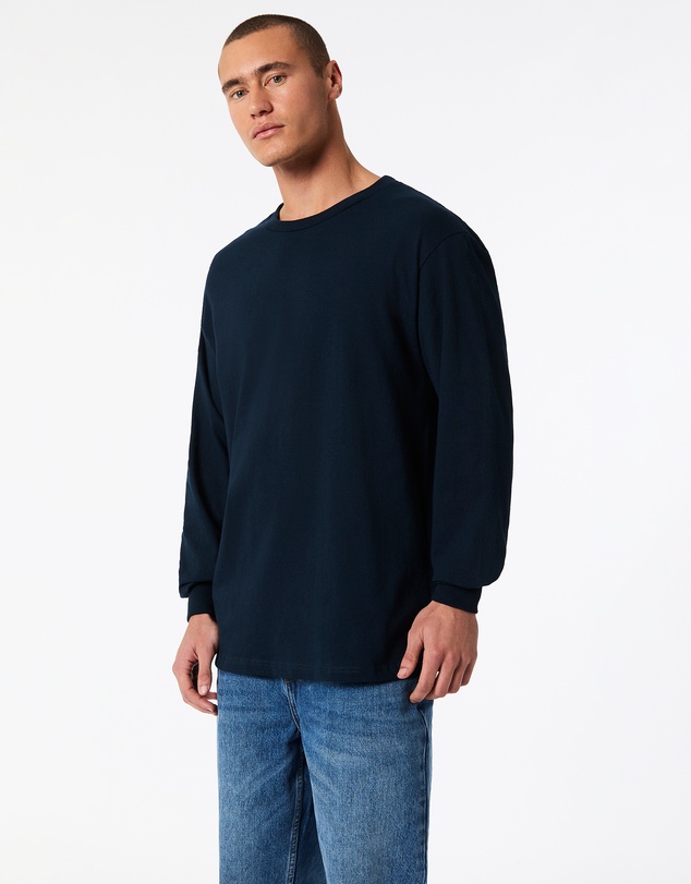 American Apparel - Unisex Long Sleeve Crew Neck T-Shirt