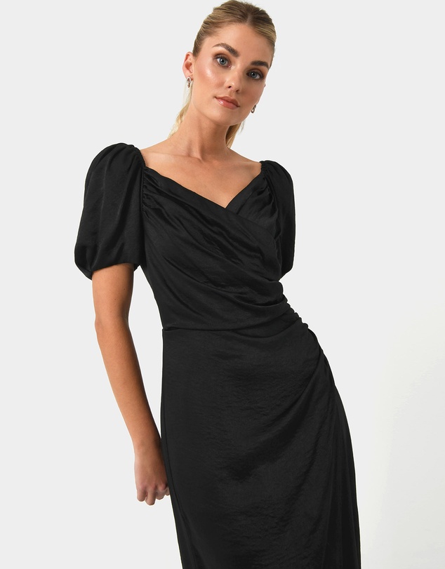 Forcast - Trixie Front Crossover Dress