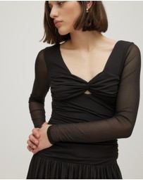 Lover - Sylas Mesh Midi Dress