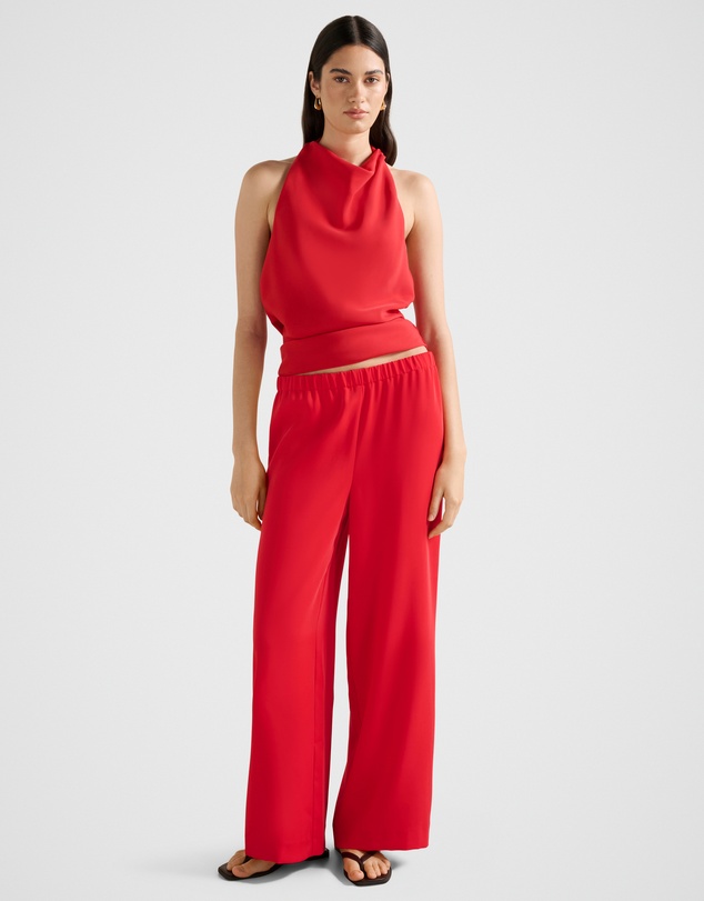 Forever New - Evelyn Elastic Wide Leg Pants